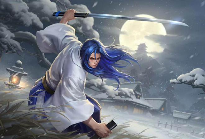 《侍魂》橘右京史上最娘剑客竟被后世王者荣耀画错立绘了?(图9)