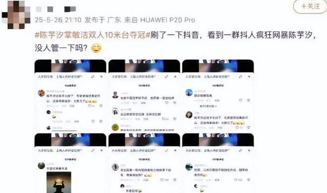 造谣王楚钦网暴陈芋汐恶语冲击体育圈才发现樊振东预言真准(图10)